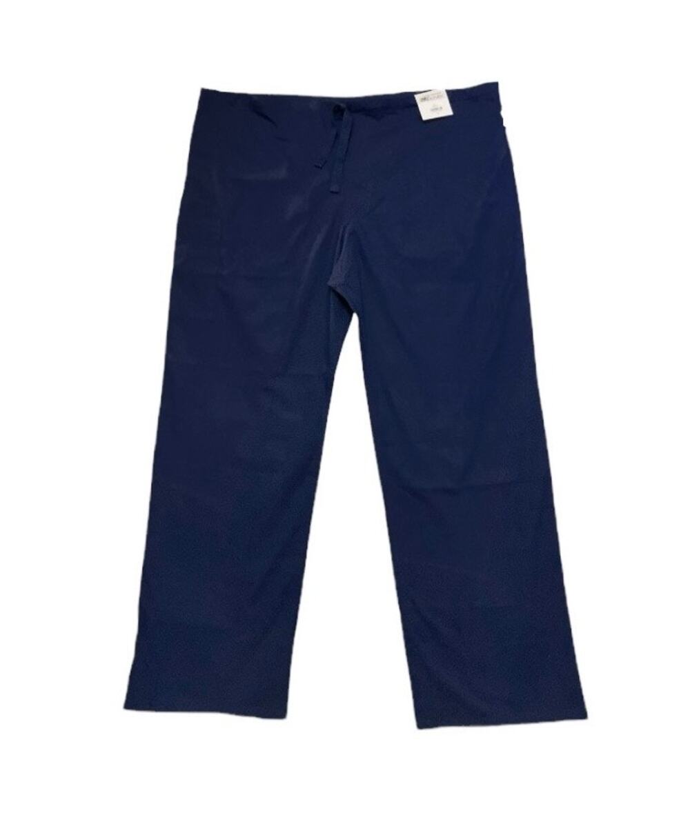Uniform Advantage Scrubs Women's Navy Pull-On Scrub Pants Pockets | Size 2X NWT